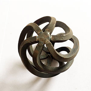Wrought iron baskets