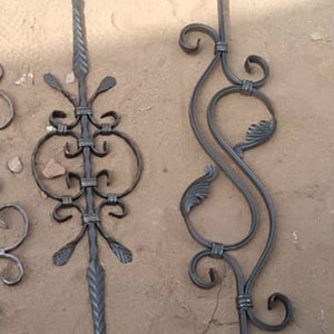 Wrought iron blauters