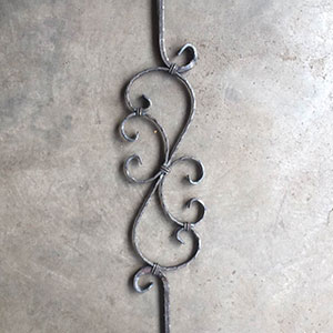 Wrought iron blauters
