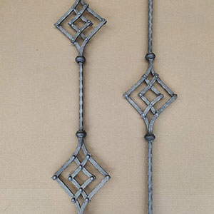 Wrought iron blauters