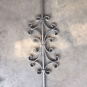 Wrought iron blauters