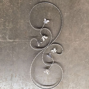 Wrought iron blauters