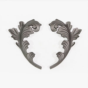  Cast steel leaves