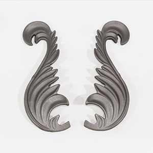  Cast steel leaves