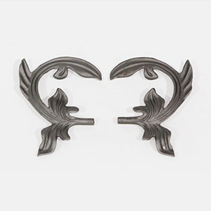  Cast steel leaves