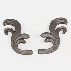  Cast steel leaves