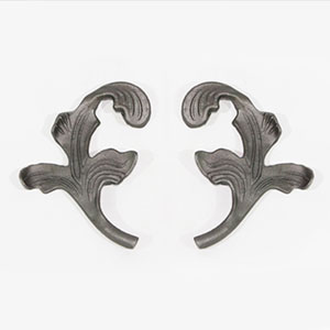  Cast steel leaves
