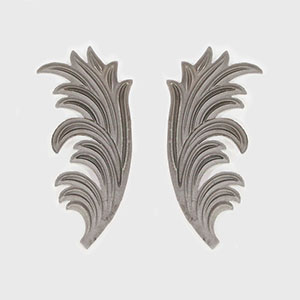  Cast steel leaves