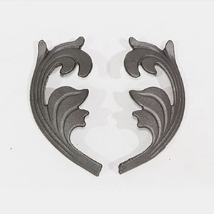  Cast steel leaves