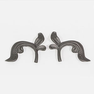  Cast steel leaves