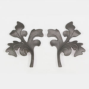  Cast steel leaves
