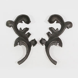  Cast steel leaves