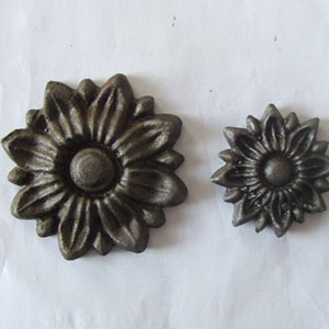  Cast steel leaves