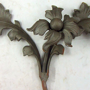  Cast steel leaves