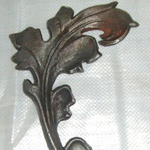  Cast steel leaves