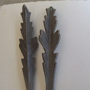  Cast steel leaves