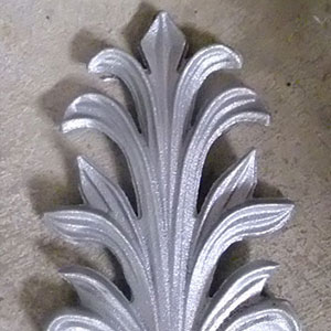  Cast steel leaves
