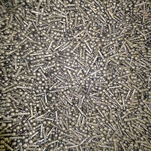 Wrought iron forged steel spea